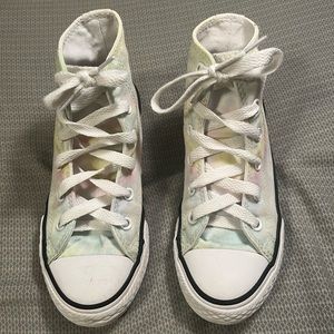 Pastel Tie Dye High-Top Converse
